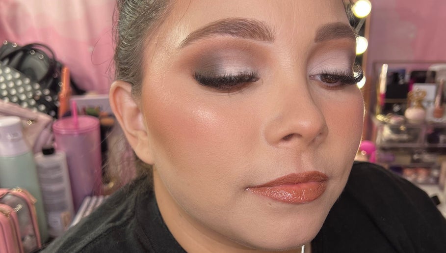 Beautiful makeup artistry at Luminous Sky Artistry in Sarasota, Florida, US showcasing soft, elegant look.