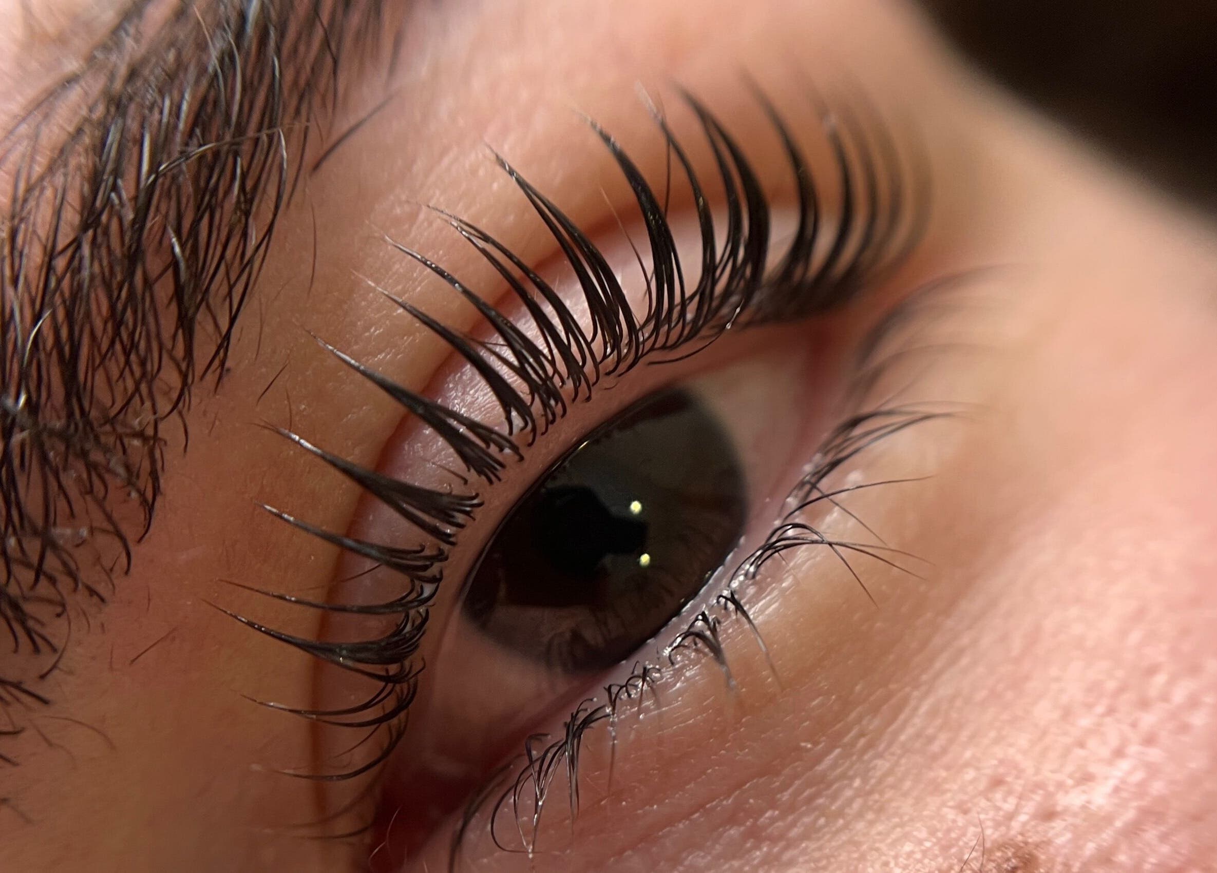 Close-up dos cílios em Joyce Rosa Estética, Viana Do Castelo, Viana Do Castelo, PT.
