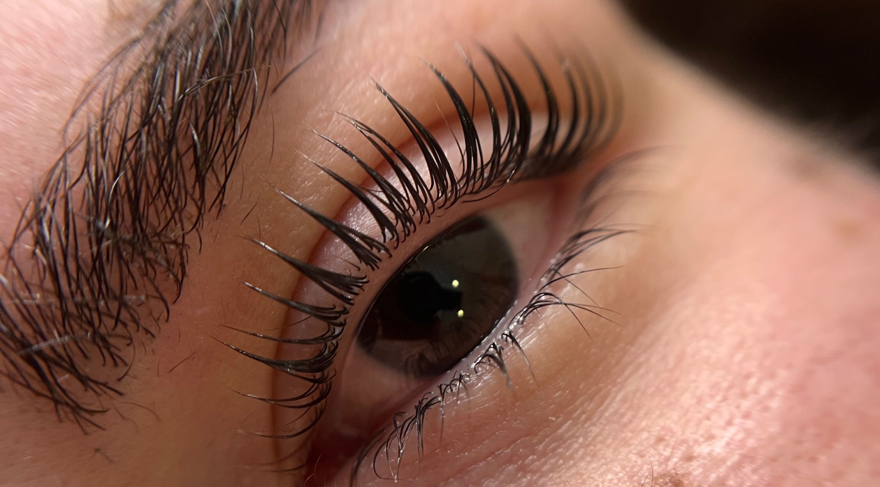 Close-up dos cílios em Joyce Rosa Estética, Viana Do Castelo, Viana Do Castelo, PT.