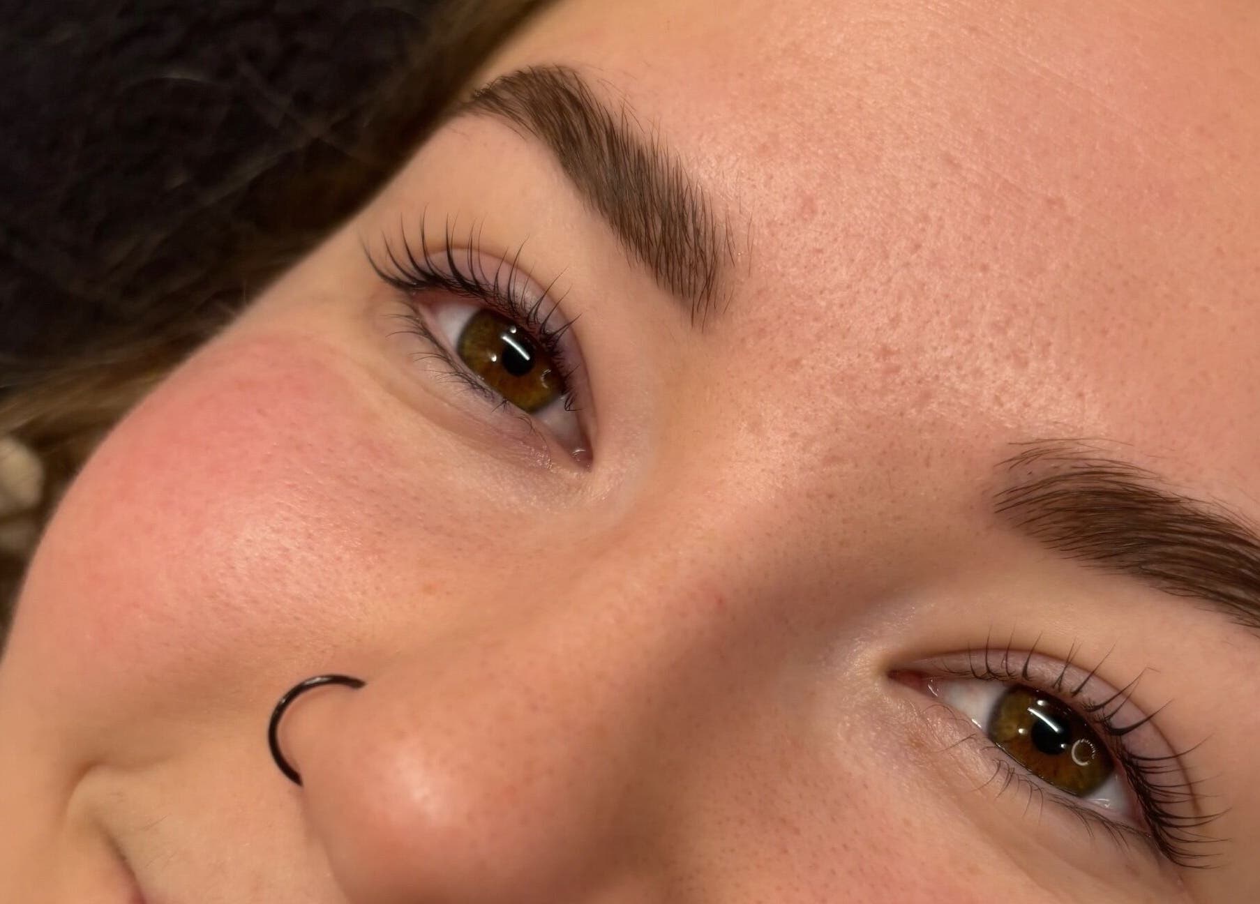 Beautifully styled lashes at Sass Lash Infusion, Cochrane, Alberta, CA.