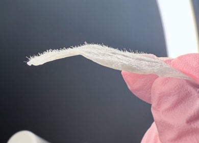 Delicate exfoliation pad showcased at Sunshine Aesthetics, Roseville, Minnesota, US for expert skincare.