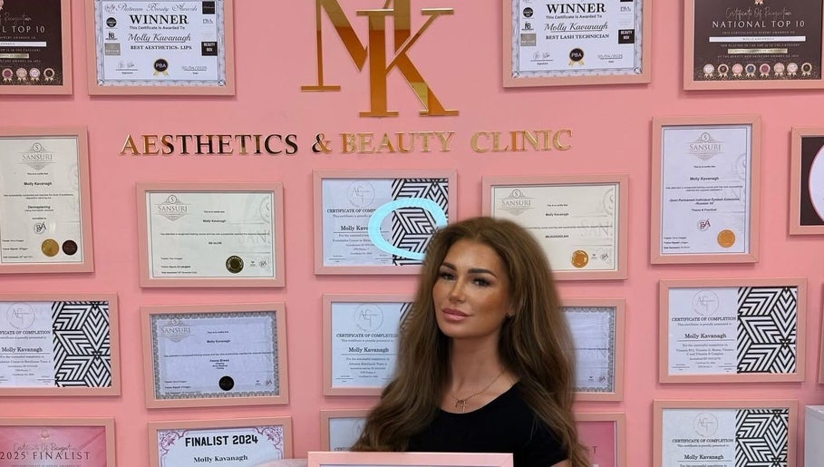 Image of awards at MK Aesthetics and Beauty Clinic, Birmingham, England, GB.