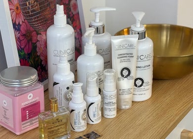 Luxury skincare products at Just Peachy - Beauty by Jen, Tredegar, Wales, GB. Perfect for rejuvenating treatments.