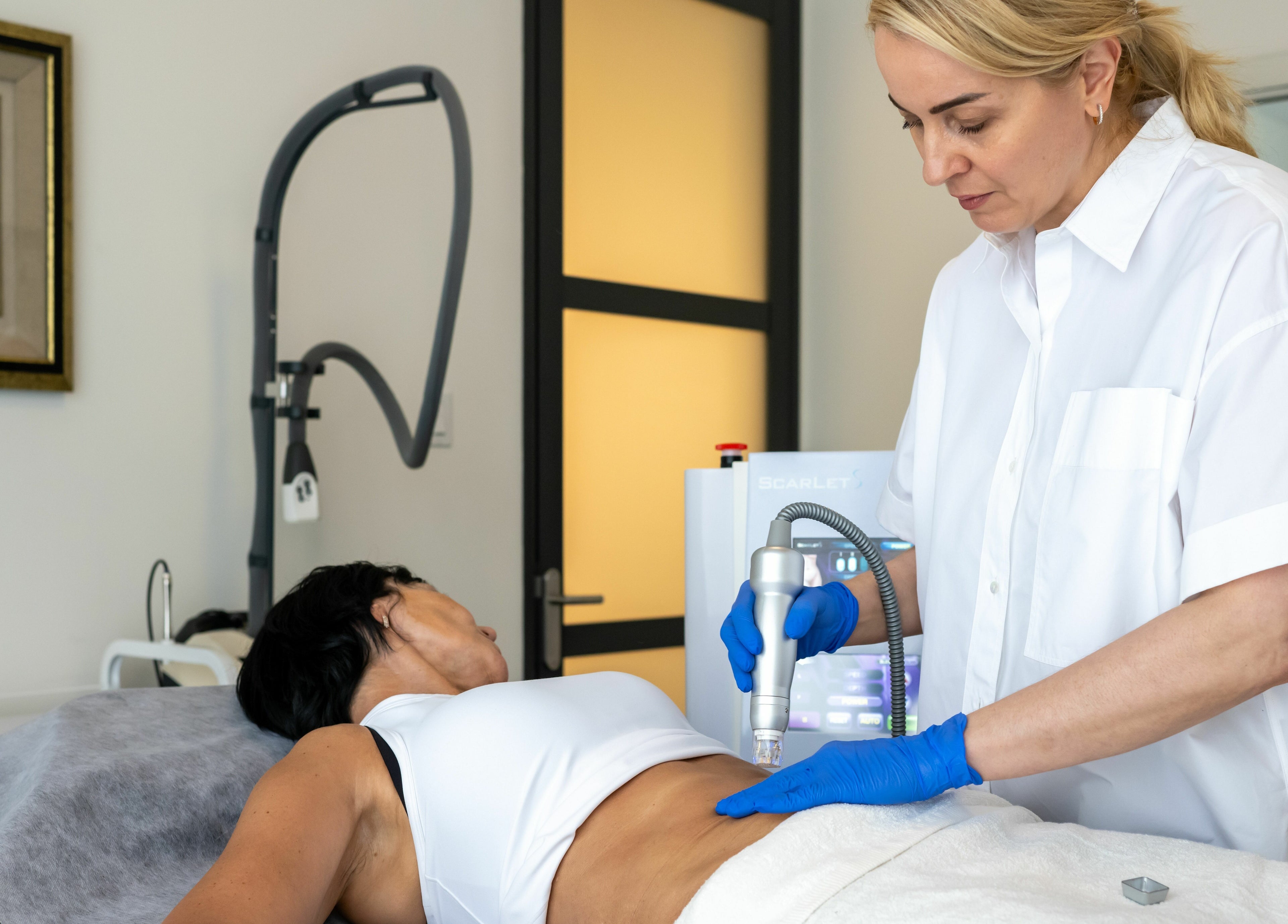 Professional laser treatment at MedVSpa, Toronto, Ontario, CA. Relax and rejuvenate in expert hands.