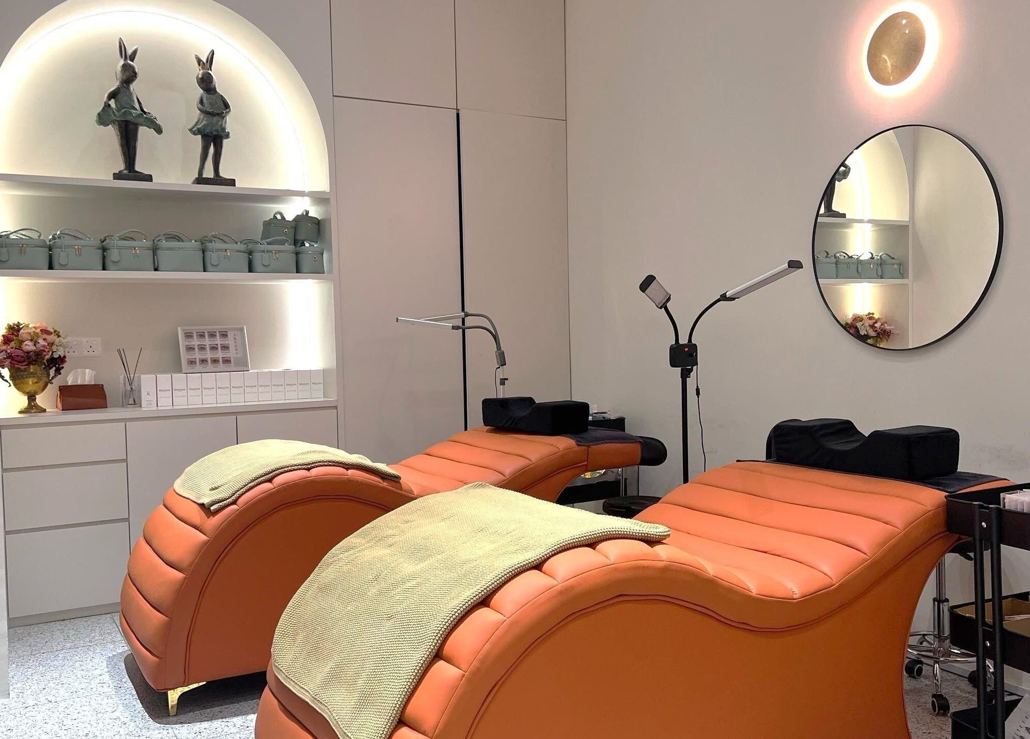 Luxurious spa chairs at Muse 106 in Kuala Lumpur, Wilayah Persekutuan Kuala Lumpur, MY, create a relaxing ambiance.