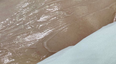 Close-up of a skincare mask at KN The Brow and Laser Lab, Ossett, England, GB.