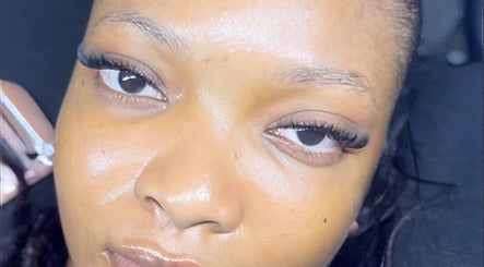 Professional makeup application at TemiAllure Studio in Lagos, Lagos, NG, highlighting eye beauty.