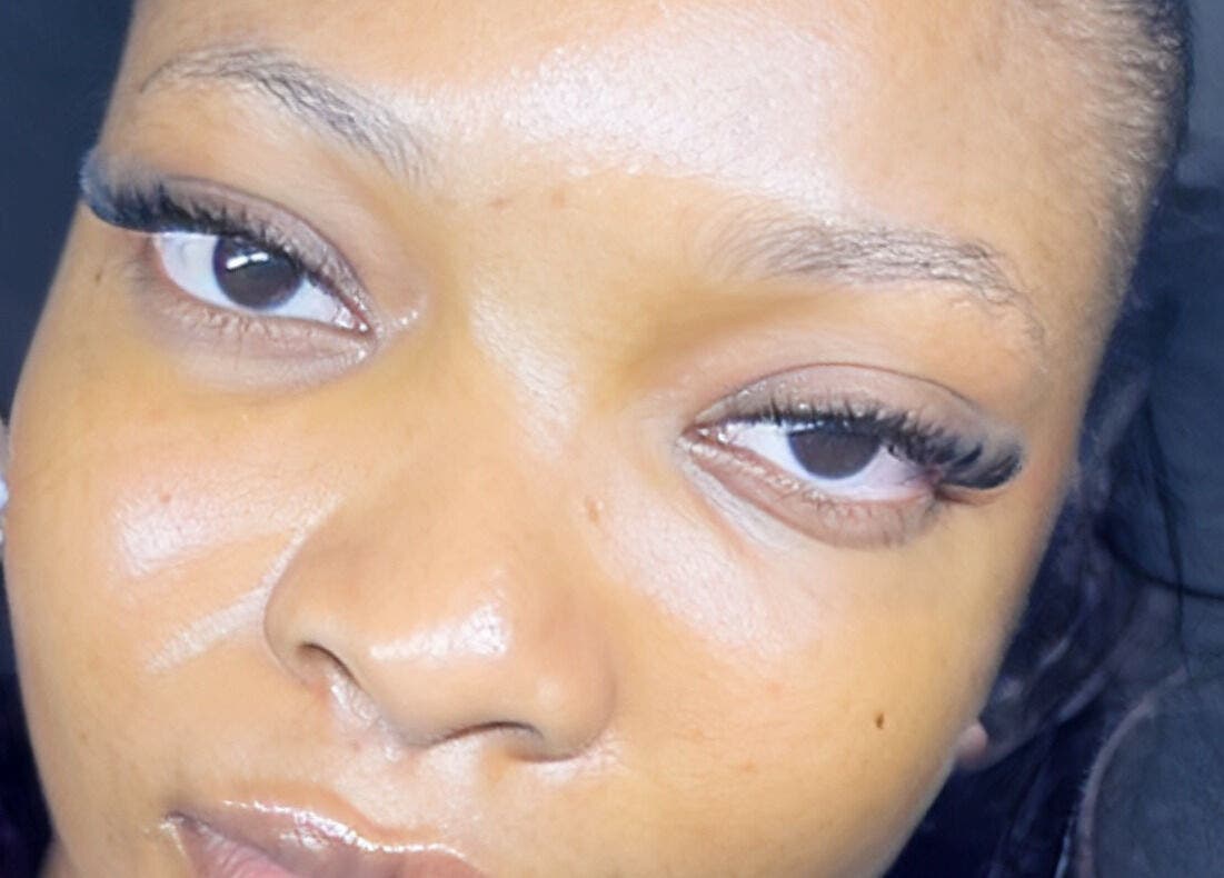 Eyebrow shaping at TemiAllureStudio, enhancing beauty in Lagos, Lagos, NG.