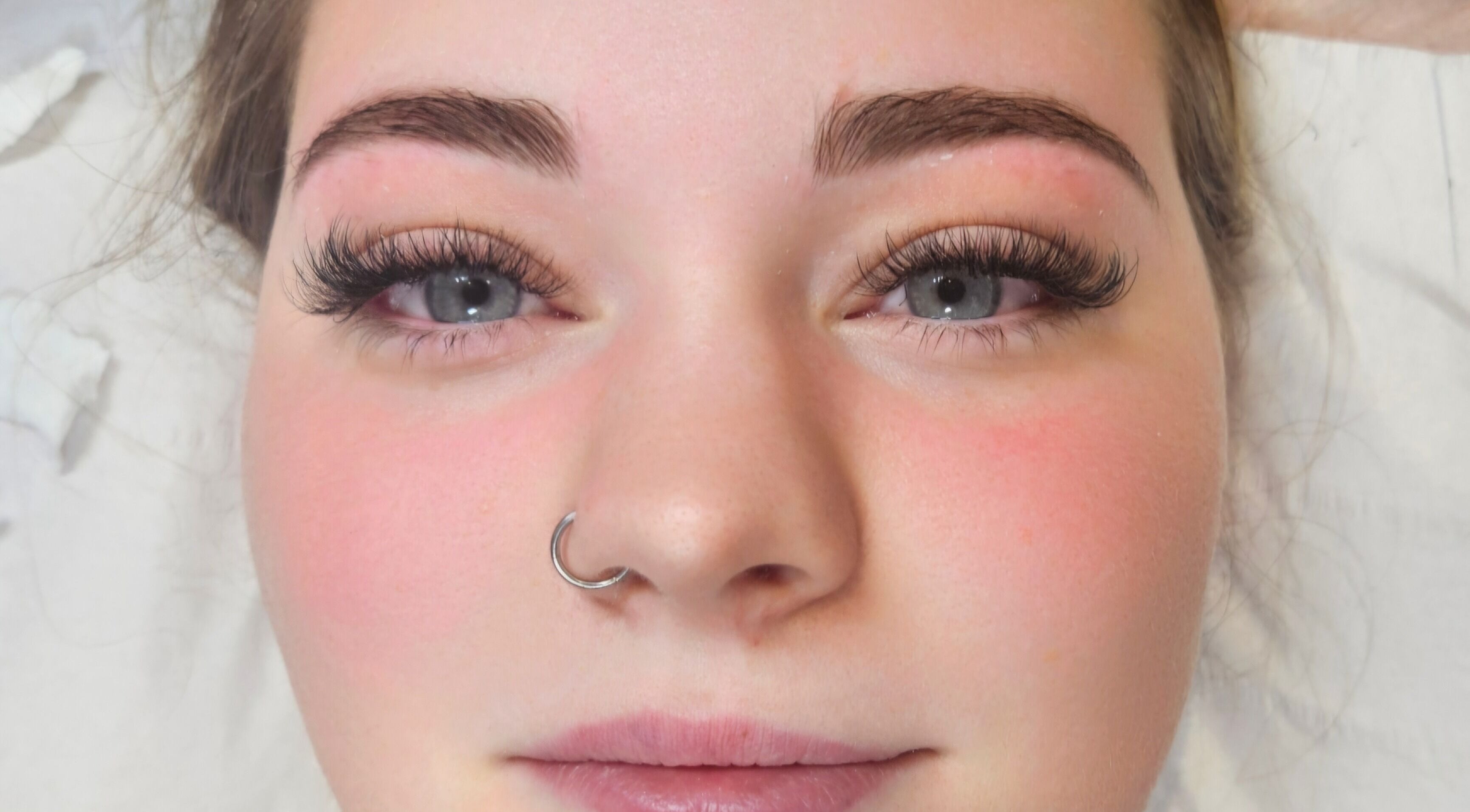 Beautiful eyelash extensions at On the Lash, Inwardleigh, United Kingdom, GB.