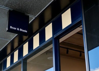 Elegant entrance at Boar and Blade Ponsonby, Auckland, Auckland, NZ, showcasing a modern design.