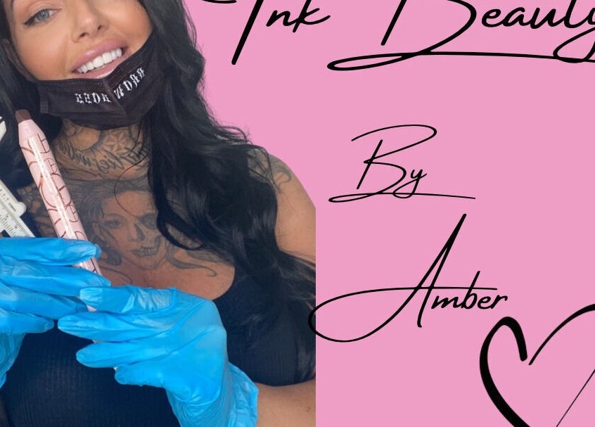 Professional artist at Ink Beauty by Amber in Tallawong, NSW, AU, holding beauty tools, smiling with confidence.