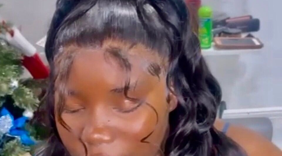 Stylish hairstyle at Dvah’s Luxe Beauty & Esthetics, Nassau, New Providence, BS.