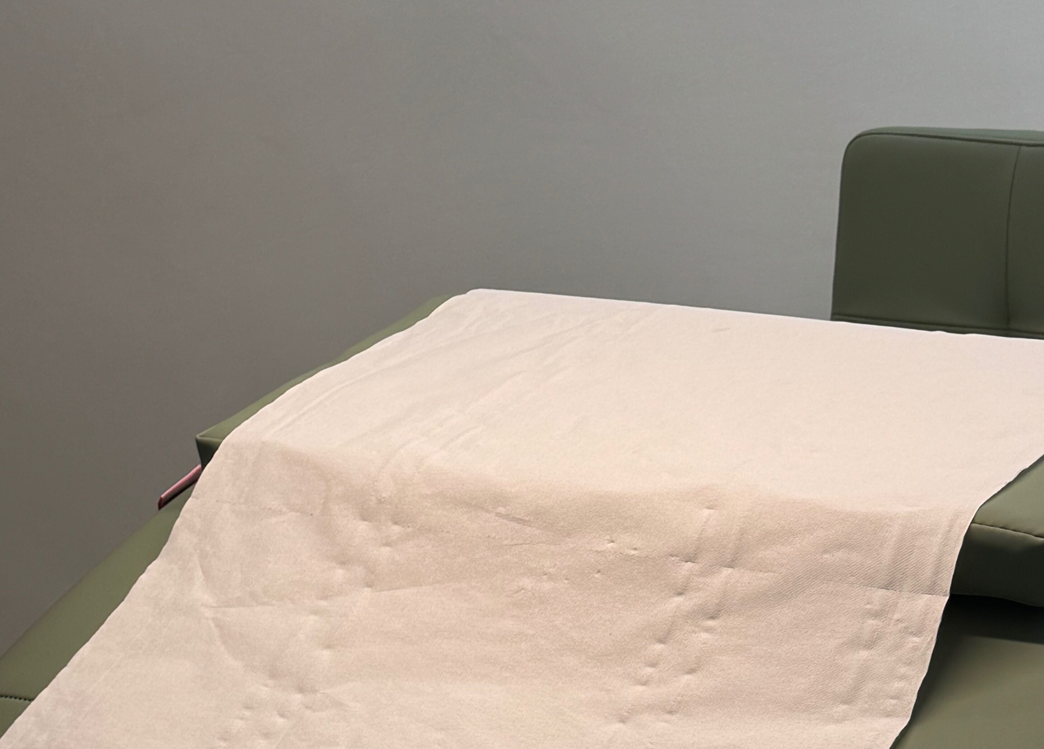 Relaxation table at Ines Medics, Grantham, England, GB. Ideal for beauty and wellness treatments.