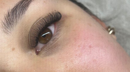 Close-up of eyelash extensions at The Beauty Loft Limerick, Limerick, County Limerick, IE.