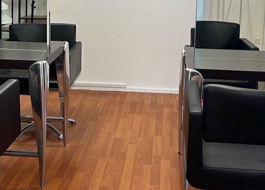 Innenansicht von Kopfsache Meggen, stilvoller Friseursalon in Meggen, Kanton Luzern, CH.