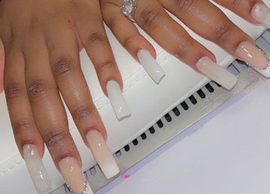 Polished, elegant nails at Sheer Dollz, London, England, GB. Perfect for all occasions.