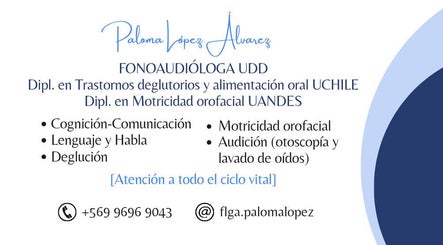 Fonoaudióloga Paloma López