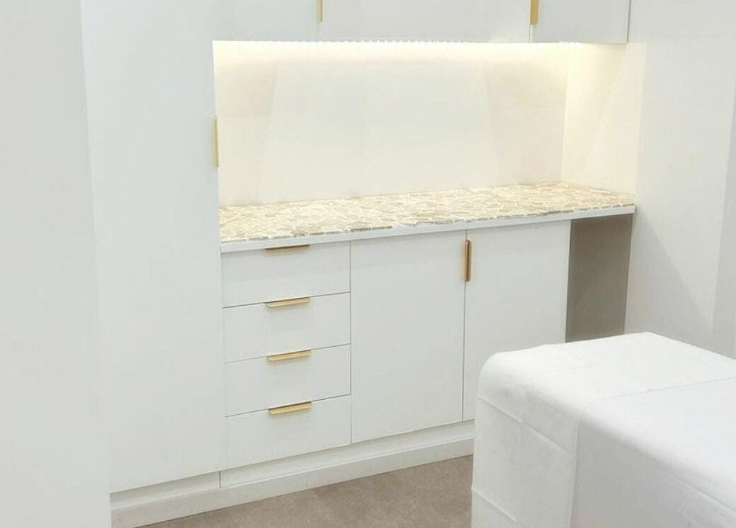 Elegant treatment room at Atlas Medi London, based in Adelaide City, Adelaide, South Australia, AU.