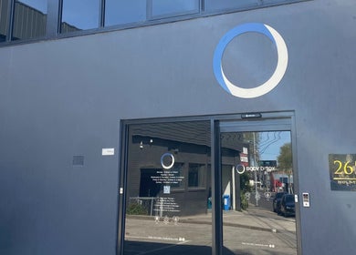 Entrance of Body D Tox, a wellness center in Melbourne, Victoria, AU.
