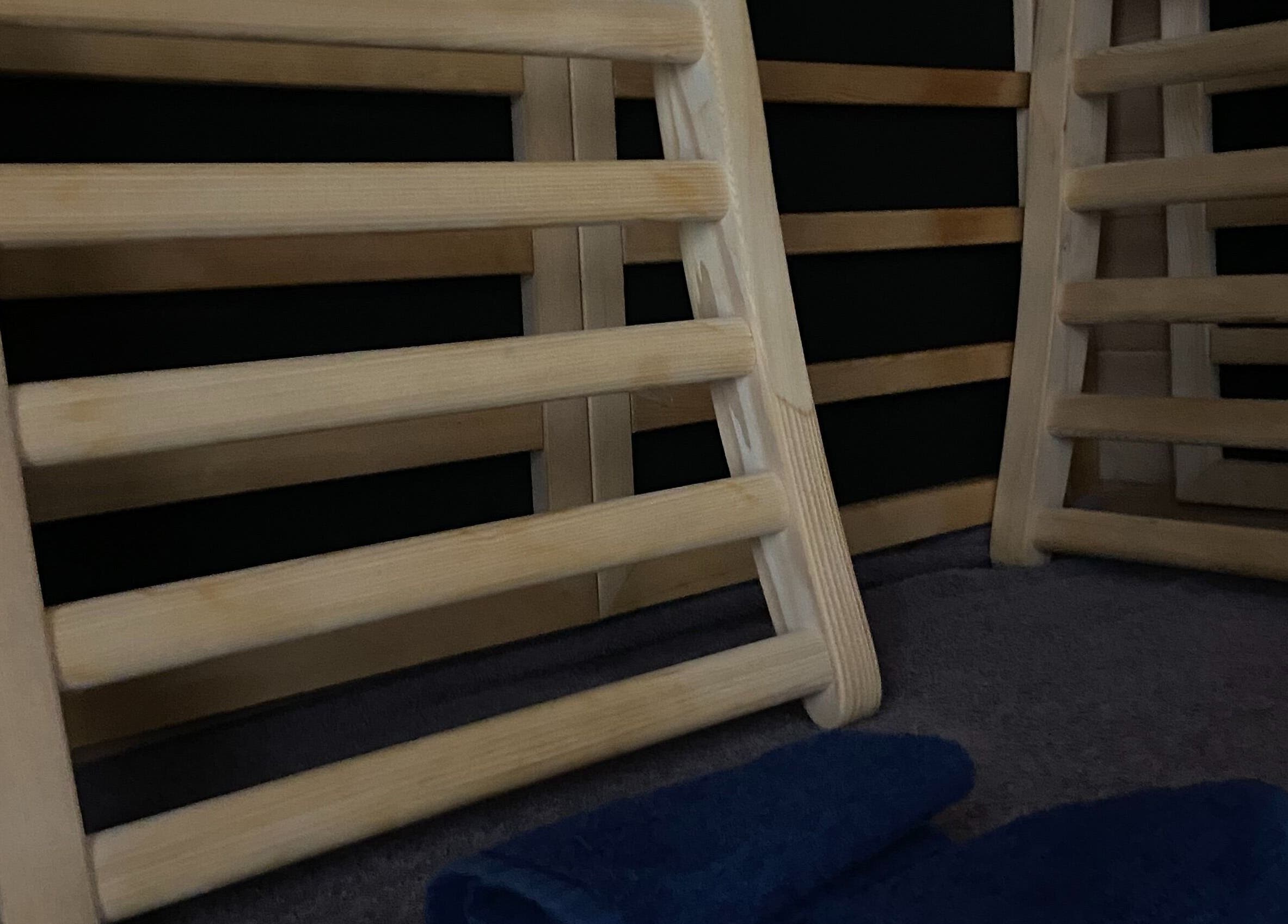 Wooden sauna benches at Body D Tox, Melbourne, Victoria, AU, offering serene wellness ambiance.