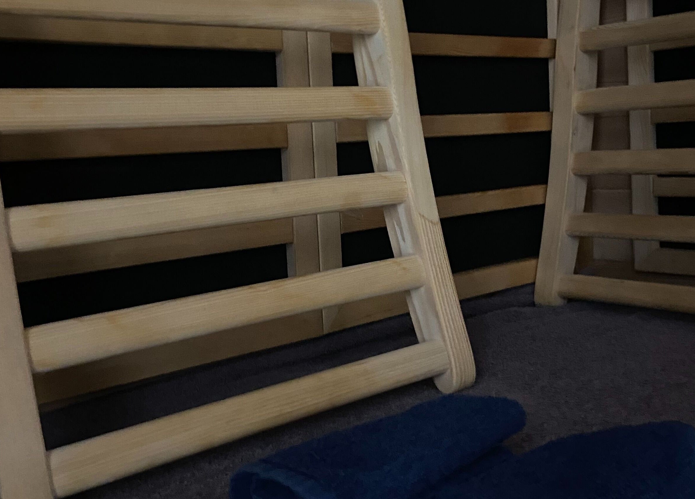 Wooden sauna benches at Body D Tox, Melbourne, Victoria, AU, offering serene wellness ambiance.