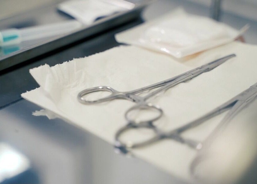 Sterile tools at Beauty Land and Aesthetics, Glasgow, Scotland, GB. Ensures precision in beauty treatments.