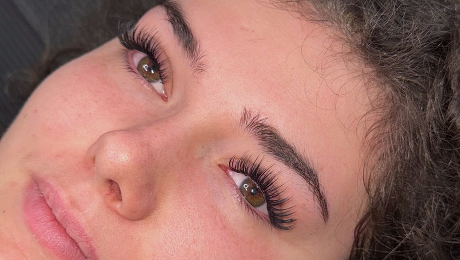 Lash extensions at Makeup & Lashes By Zara Lee, Tralee, County Kerry, IE, highlighting natural beauty.
