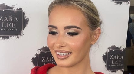Smiling woman showcasing makeup artistry at Makeup & Lashes By Zara Lee, Tralee, County Kerry, IE.