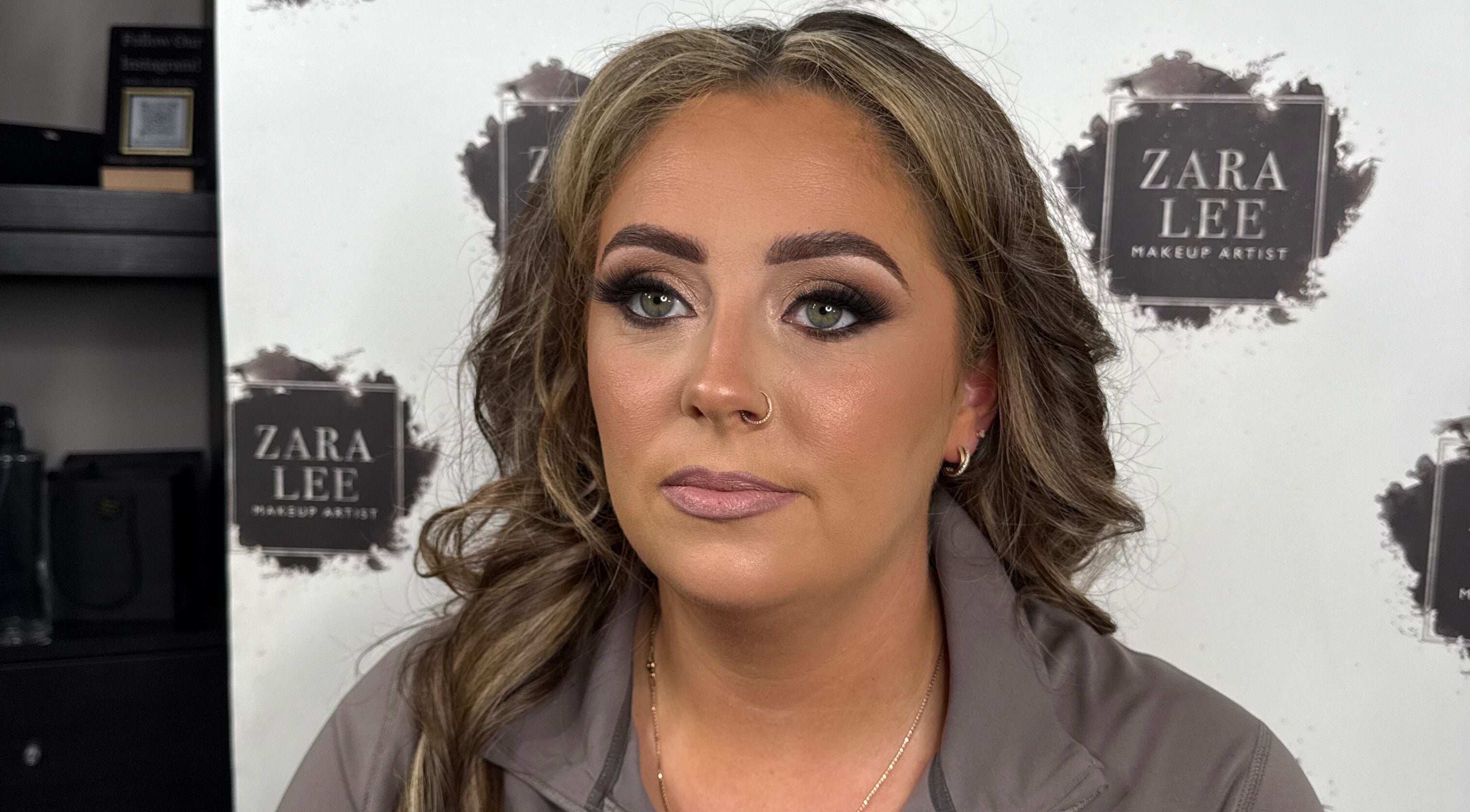 Glamorous makeup look at Makeup & Lashes By Zara Lee, Tralee, County Kerry, IE.