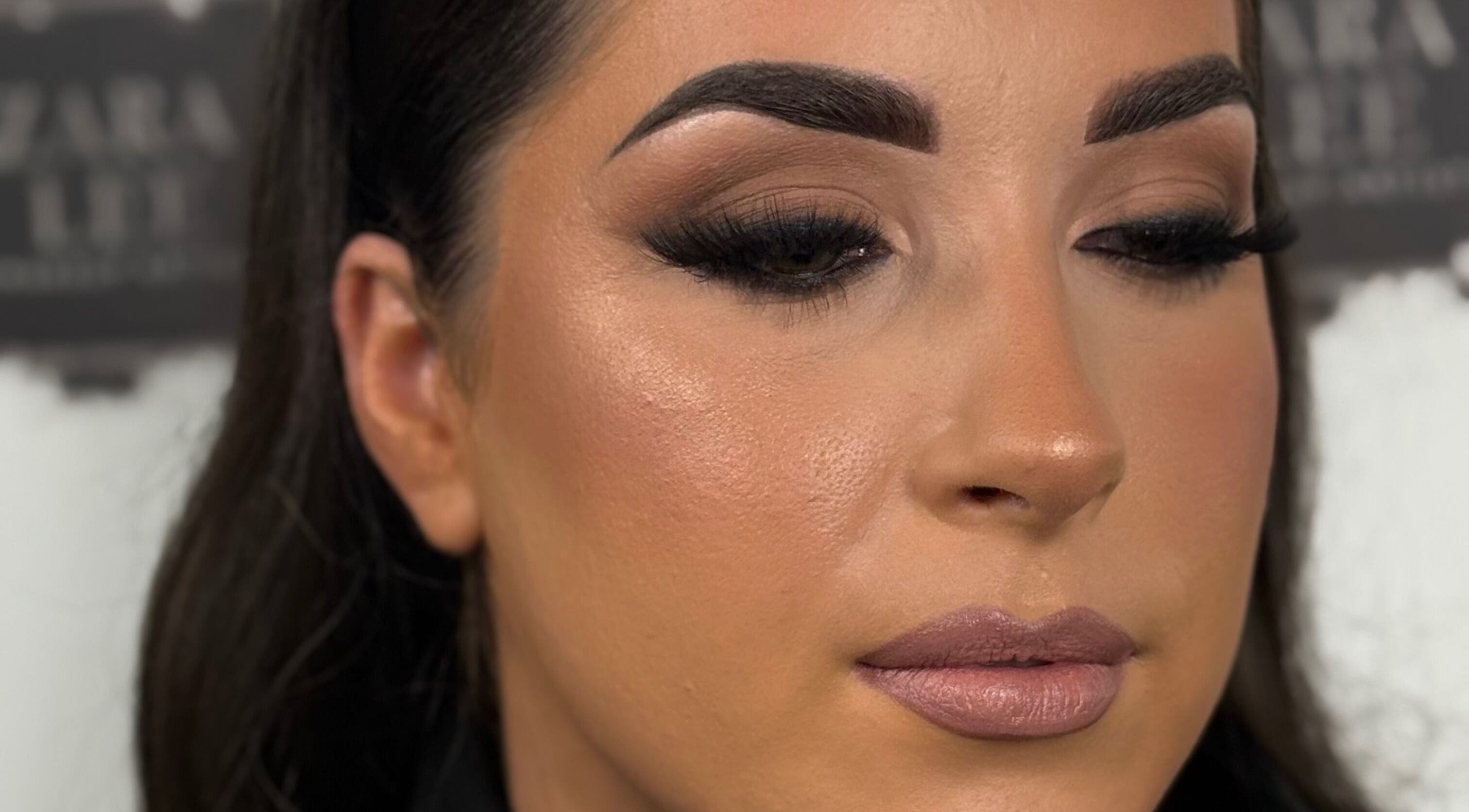 Elegant makeup artistry at Makeup & Lashes By Zara Lee, Tralee, County Kerry, IE, showcasing natural beauty.