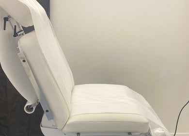 Comfortable spa chair at Dr. Ina Zhou, Coquitlam, BC, CA, ideal for wellness treatments.