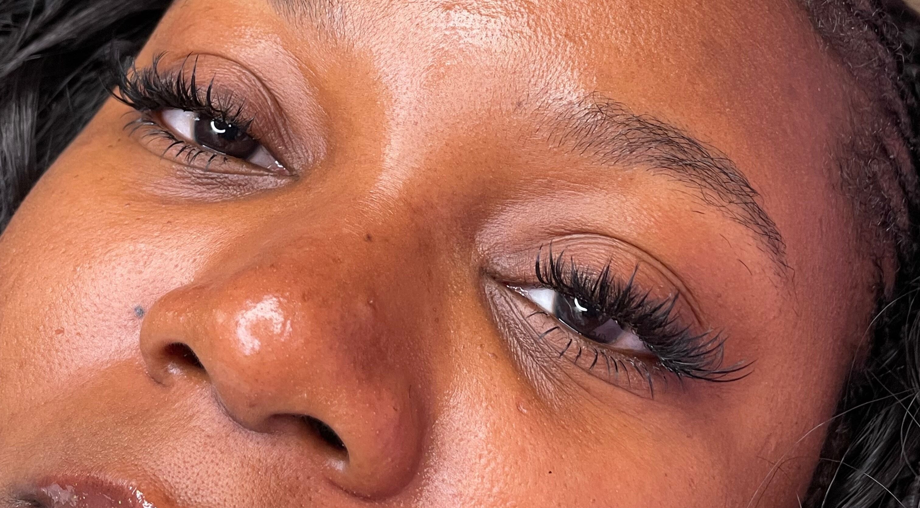 Enhanced lashes at Xaviera Aesthetics, Abuja, Federal Capital Territory, NG showcase beauty expertise.