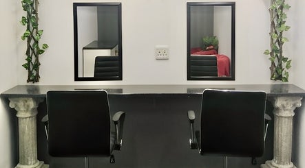 Sleek styling stations at Mint & Co Hair & Nails, Pietermaritzburg, Gauteng, ZA enhance beauty services.