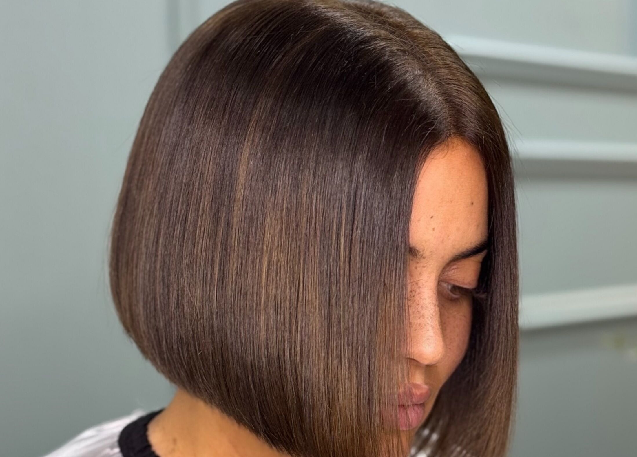 Sleek bob hairstyle at Hair Majesty, Riverton, Western Australia, AU. Discover elegant styling solutions today.