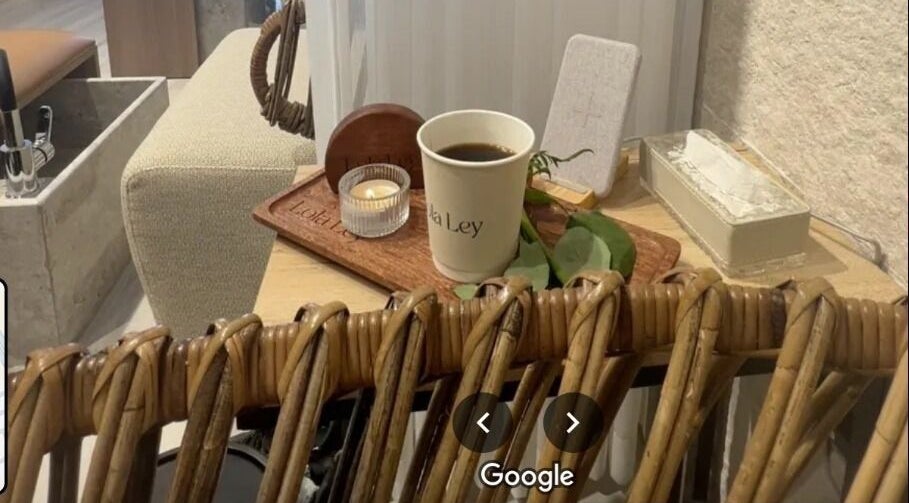 Tranquil seating area with coffee at Lola Ley | صالون لولالي, Riyadh, Riyadh Province, SA.