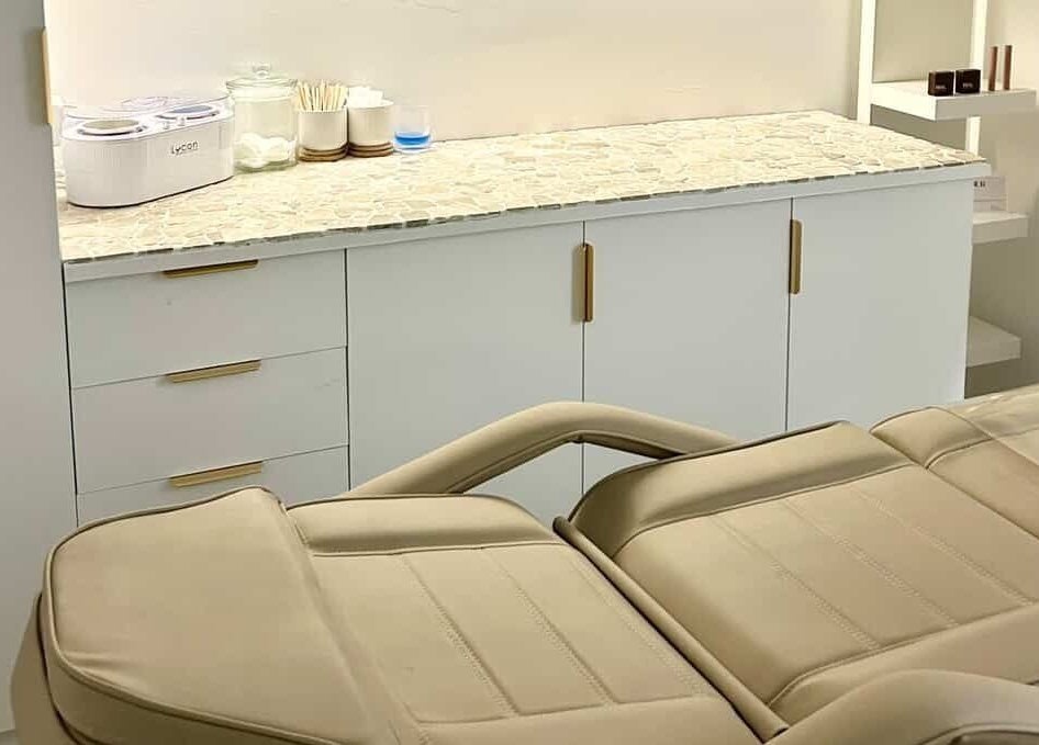 Luxurious treatment room at CBD - The Allure Body Contouring, Adelaide, South Australia, AU.