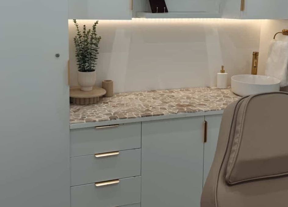 Elegant beauty treatment room at CBD - The Allure Body Contouring, Adelaide, South Australia, AU.