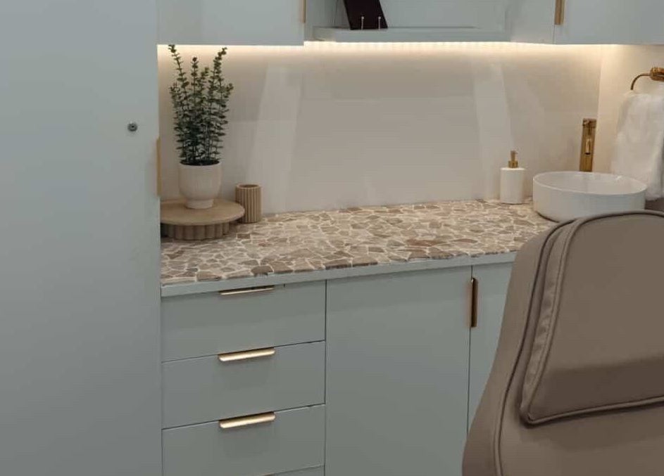 Elegant beauty treatment room at CBD - The Allure Body Contouring, Adelaide, South Australia, AU.