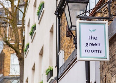 Exterior sign of Alice Pearl Somatics in London, England, GB, showcasing a welcoming ambiance.