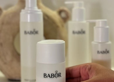 Luxury skincare products at Face Therapy Spa, Umalas, Bali, ID.