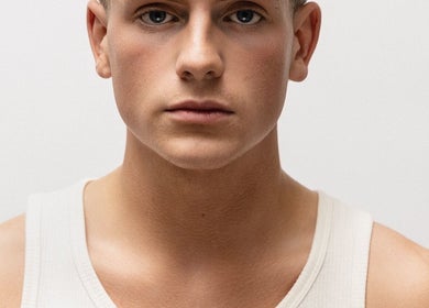 A modern hairstyle showcased at Hope Webley Hairdressing, Perth, Scotland, GB.
