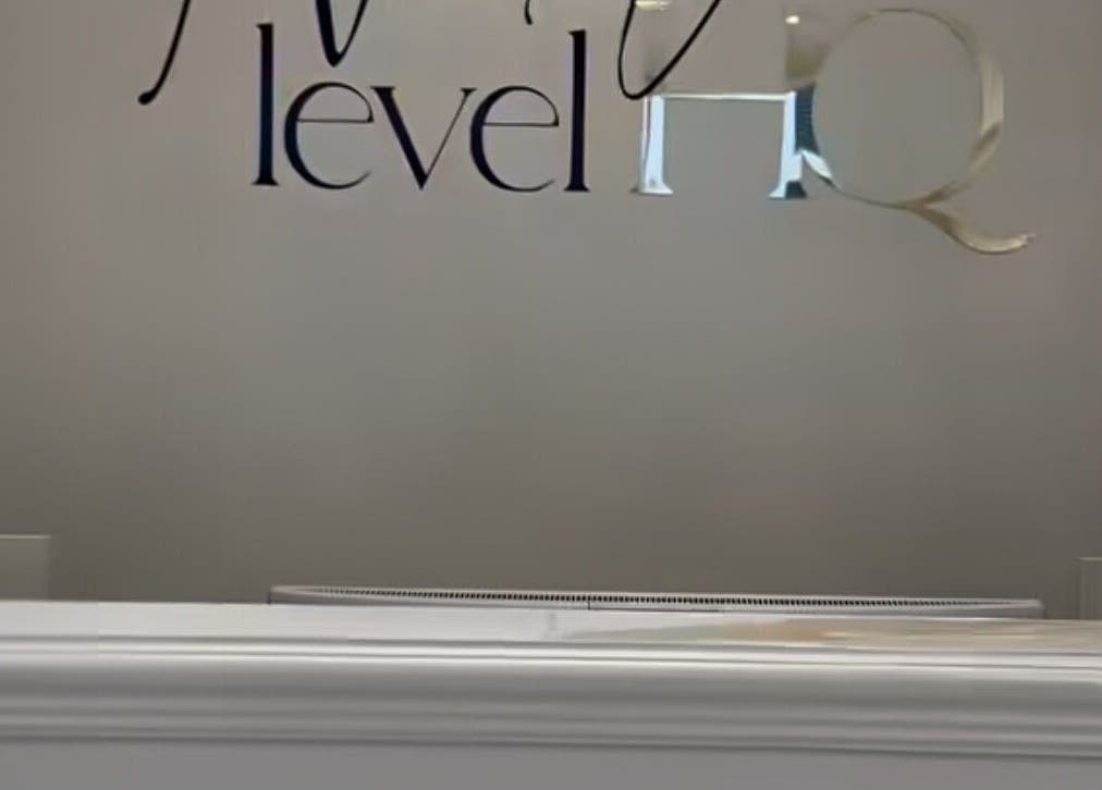 Reception area at Contoured by Isabel, Hull, England, GB with stylish interior design.