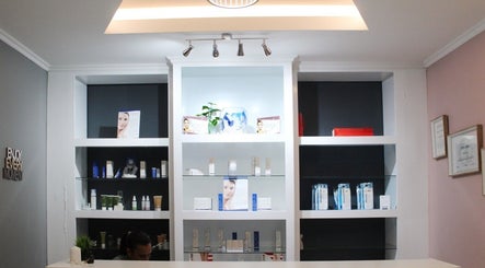 Elegant product display at Laser Hair Removal Lansdowne, Rosa Beauty Spa in Cape Town, Western Cape, ZA.