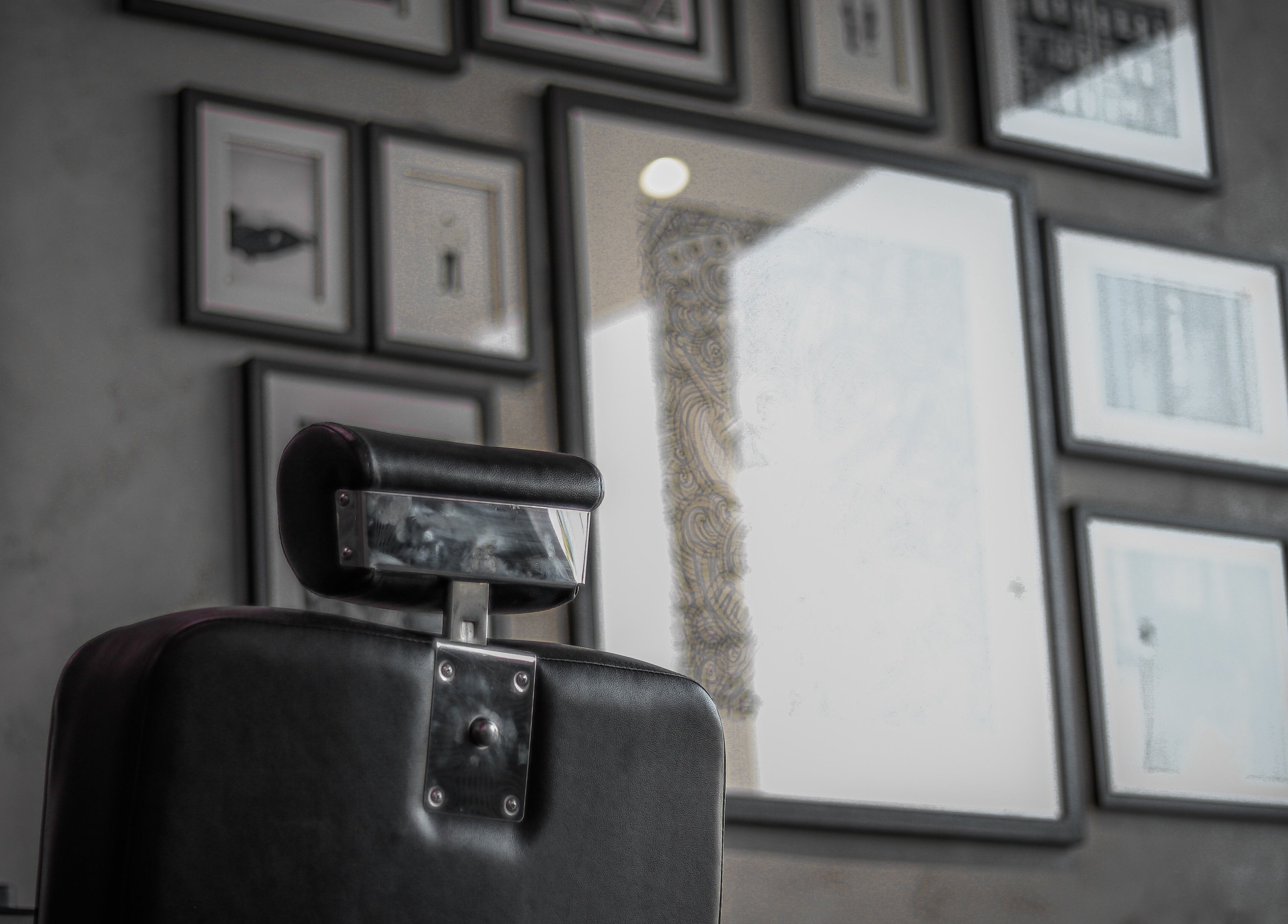 Elegant barber chair at Double Cut Barbershop | صالون دبل كت, Riyadh, Riyadh Province, SA.