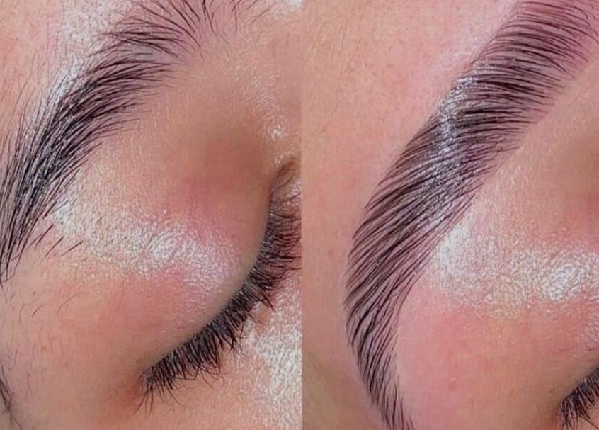 Tratamiento de cejas en Coral&Co. Estudio ccp, Concepción, Bío Bío, CL mostrando precisión y estilo.