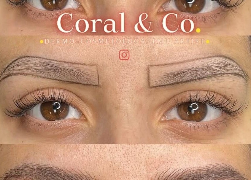 Tratamiento de cejas en Coral&Co. Estudio ccp, Concepción, Bío Bío, CL. Resultados naturales y precisos.