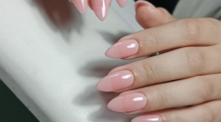 Elegant pink nails at Cocos Beauty Base in Pinetown, Kwazulu-Natal, ZA.