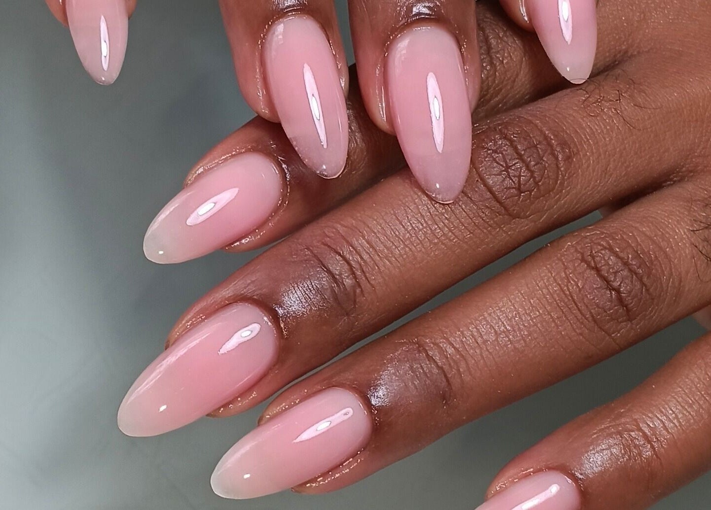 Elegant pink nails at Cocos Beauty Base, Pinetown, Kwazulu-natal, ZA. Perfect manicure for any occasion.