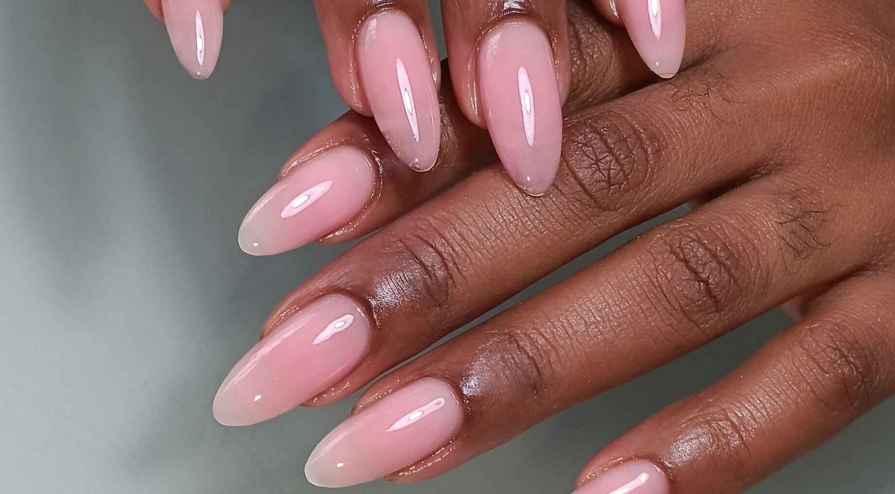 Elegant pink nails at Cocos Beauty Base, Pinetown, Kwazulu-natal, ZA. Perfect manicure for any occasion.