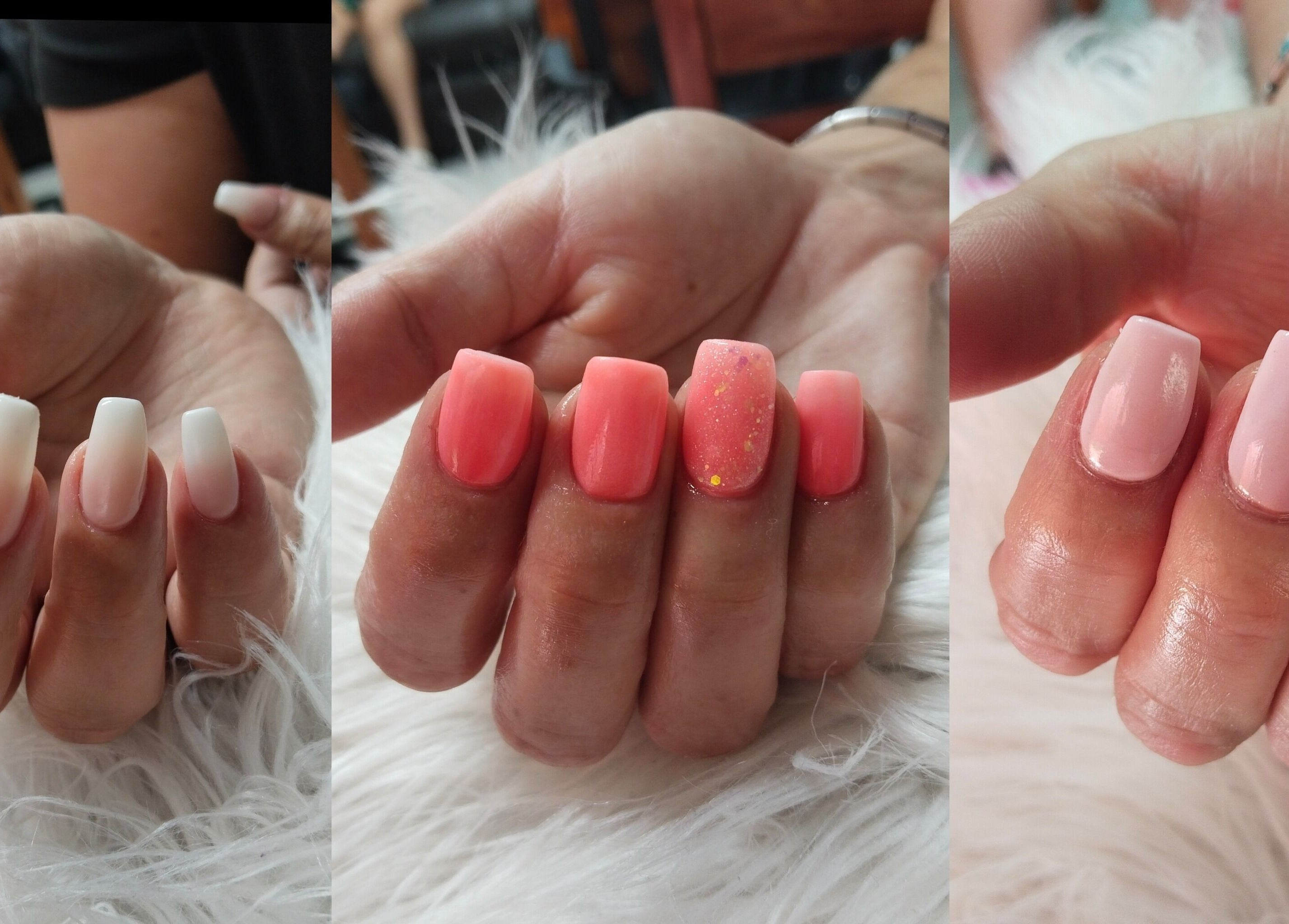 Stylish manicures at Aerglo Nails & Beauty, Rustenburg, North West, ZA, showcasing elegant nail designs.